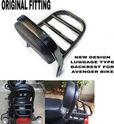 Trade Desk NEW DESIGN LUGGAGE HEAVY METAL BACKREST FOR AVENGER Bike Headlight Grill