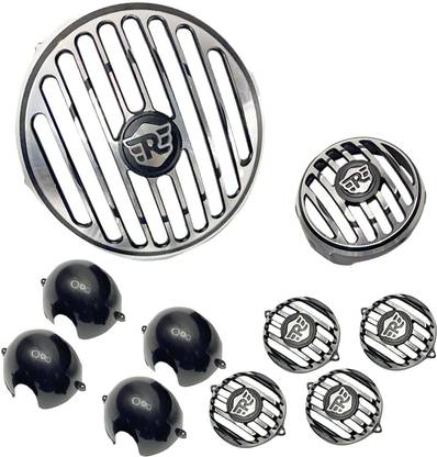 Bike auto accessories Royal Enfield Hunter 350 Headlight (Set Of 10) Bike Headlight Grill
