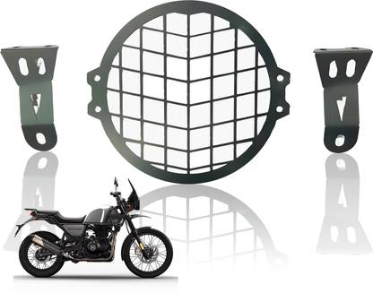 Moto Genius Front Headlight Grill Guard for RE Himalayan (Straight Grill) Bike Headlight Grill