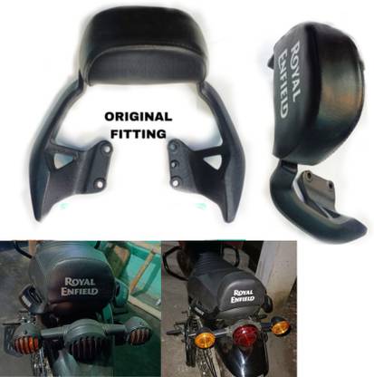 imad NEW ROYAL DESIGN BACKREST FOR NEW ROYAL ENFIELD HUNTER 350 Bike Headlight Grill