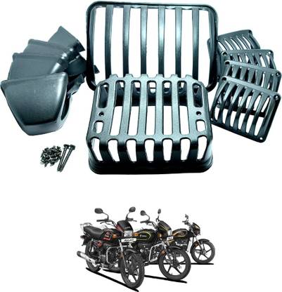 VPRS SplendorPlus Pro Cover Grill Jaali 1 SET Bike Headlight Grill Bike Headlight Grill