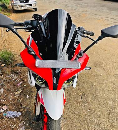 auto trends Unbrekable RS200 VISOR Bike Headlight Visor