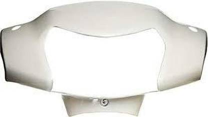 TvEnterprises SUZUKI ACCESS 125 HEADLIGHT VISOR (WHITE) Bike Headlight Visor