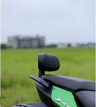 Auto MT BACKREST Dominar 400 250 Style Aluminium Fine Pillion Cushion Bajaj Bike Headlight Visor