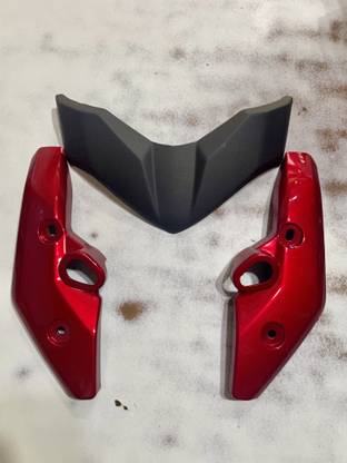 A.A.I FZ Version 1 V1 RED Bike Headlight Visor