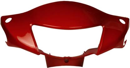 GURUDEVAUTO Pleasure Old Model red Bike Headlight Visor