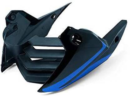 KRAYONS Engine Guard For Pulsar 125,150,160,180 BS4,BS6 all Model (Blue) Bike Headlight Visor