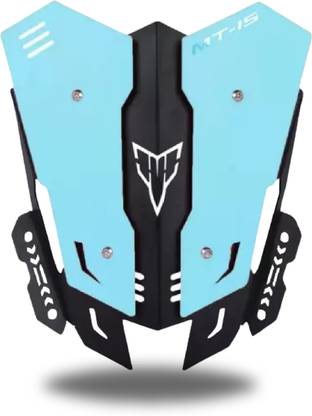 HALLOWS Yamaha MT 15 Sky Blue Bike Headlight Visor Bike Headlight Visor