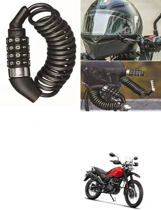 ENEMYT Multi-functional 4 Digit Combination Helmet Lock For XPulse 200 Combination Lock