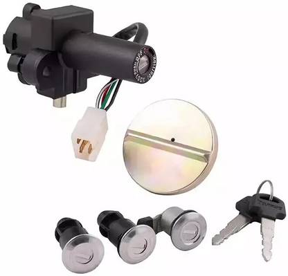 deutsche IGNITION LOCK KIT For Hero Splendor+ i3s BS-IV Consisting of Ignition Lock,Petrol Tank Lock & Tool Box Lock(2016 To 2019 Model) Key Switch Lock