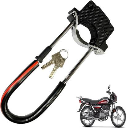 Dhe Best Bike Front Shocker Lock Wheel Lock For Hero Splendor Plus Bike Front Shocker Lock Wheel Lock For Hero Splendor Plus Wheel Lock