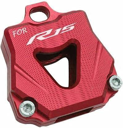 TRP Traders CNC Aluminum Key Ring Case Cover R15 V3 V2 V1 Red color Bike Fairing Kit