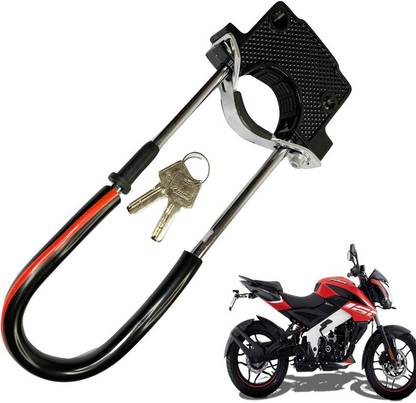 Dhe Best Bike Front Shocker Lock Wheel Lock For Bajaj Pulsar NS 160 Bike Front Shocker Lock Wheel Lock For Bajaj Pulsar NS 160 Wheel Lock