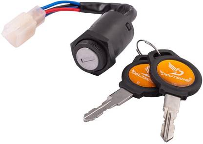 deutsche Ignition Lock Fit For Royal Enfield City Bike/Machismo/Standard350 (2008 Model) DEUS-0420B Key Switch Lock