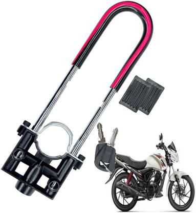 Generox Security Lock for Slingshot Heavy Duty Red and Black Slingshot U Lock