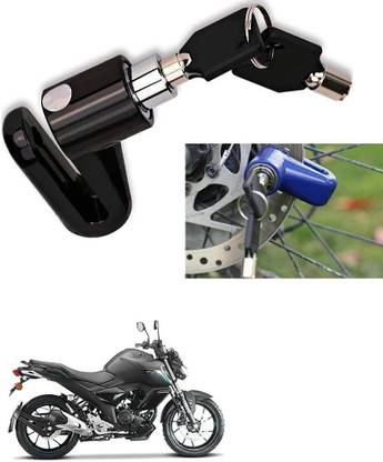 autoformonix Motorcycle Disc Brake Lock Security for Yamaha FZ S V3.0 FI Disc Lock