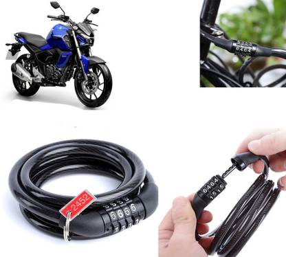 AUTO PEARL Multipurpose Heavy Duty, Security Number Lock for FZ S FI New BS6 Multipurpose Heavy Duty, Security Number Lock for FZ S FI New BS6 Combination Lock