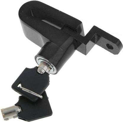 Motopack Stainless Steel Wheel Locking Mini Bicycle & Motorcycle Security Lock Disc Lock