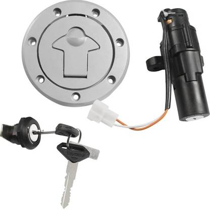 deutsche IGNITION KIT For Bajaj Pulsar 150 (Set of 4) Petrol Tank ,Tool Box DEUS-0438DA Key Switch Lock