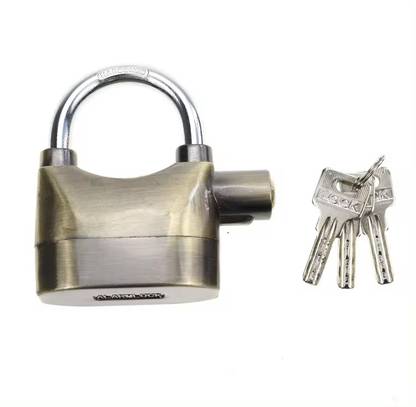 Hoaxer Modern Solid Color Alarm Security Padlock AL-09 Pad Lock