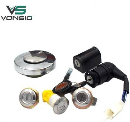 VONSIO Common Key Set For Royal Enfield Electra Key Switch Lock