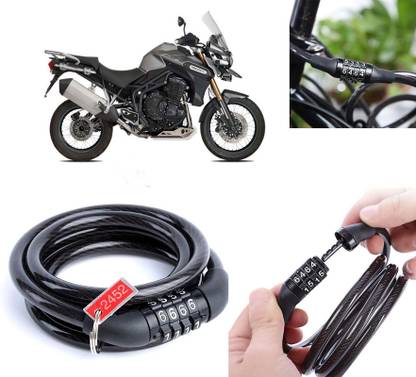 AUTO PEARL Multipurpose Heavy Duty, Security Number Lock for Tiger 800 Multipurpose Heavy Duty, Security Number Lock for Tiger 800 Combination Lock