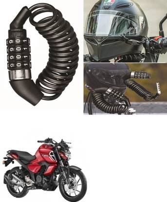 ENEMYT Multi-functional 4 Digit Combination Helmet Lock For FZ-S Combination Lock