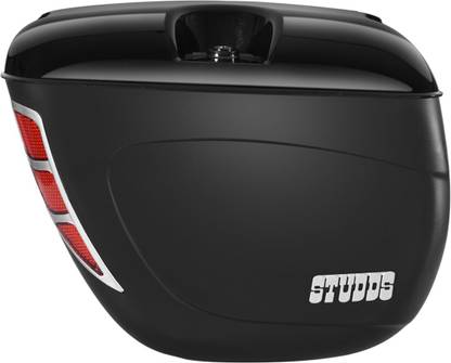 STUDDS Luggage Box Black Polypropylene Motorbike Saddlebag