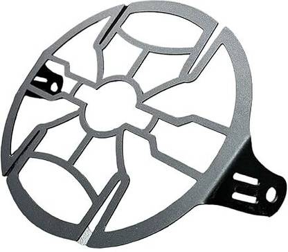 SGTB Steel Headlight Grill for RE Himalayan 450 Head Light Frame Protector Bike Mirror Adapter