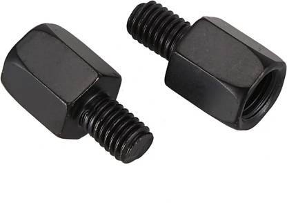 RAJry 2 Pcs Motorcycle Mirror Mount Adapter RH 10mm To LH 8mm Bike Mirror Adapter