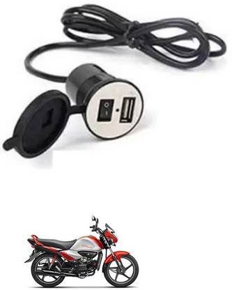 Naveeneha Bike USB charger Shocket Power V5 Q@238 12 A Bike Mobile Charger