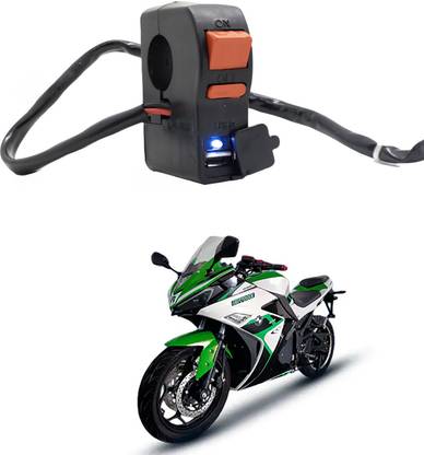 Enfield Works Bike Handle Bar Universal Switch With USB EW-706 2 A Bike Mobile Charger