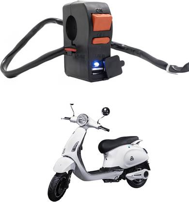 Genipap Bike Handle Bar Universal Switch With USB G-265 2 A Bike Mobile Charger
