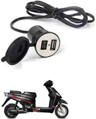 Naveeneha Bike USB charger Shocket Power V5 Q@202 12 A Bike Mobile Charger