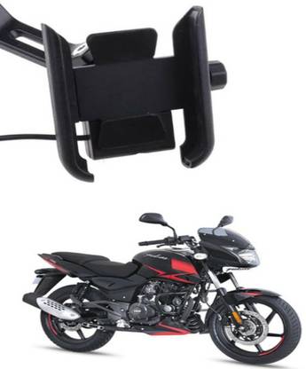 AOWBIKES Bike Mobile Fast Charger with Holder compatible for Pulsar 180 24 A Bike Mobile Charger