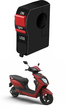 Enfield Works Bike Handle Bar Universal Switch With USB EW-153 2 A Bike Mobile Charger