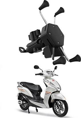 Enfield Works X-Grip Mobile Holder With USB Charger For Bike EW-1104 Bike Mobile Holder