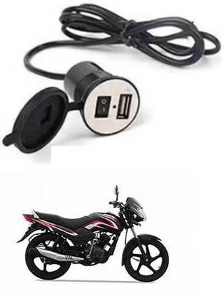 Naveeneha Bike USB charger Shocket Power V5 Q@191 12 A Bike Mobile Charger
