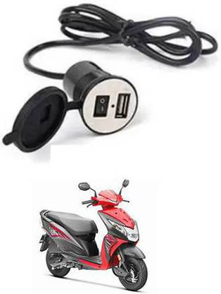 Naveeneha Bike USB charger Shocket Power V5 Q@245 12 A Bike Mobile Charger