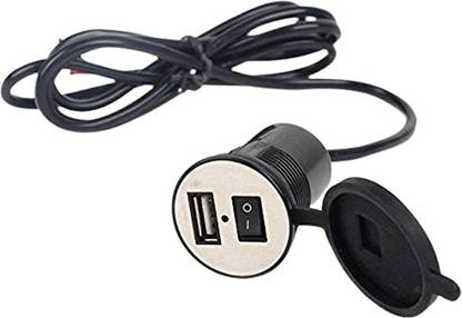 LGP Mobile Phone USB Charger Power Adapter 12v Universal for All Scooters & Bikes 2 A Bike Mobile Charger