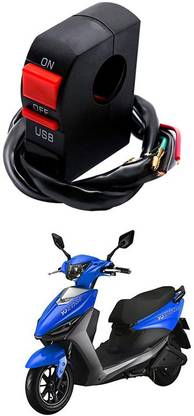 Genipap Bike Handle Bar Universal Switch With USB GG-438 2 A Bike Mobile Charger