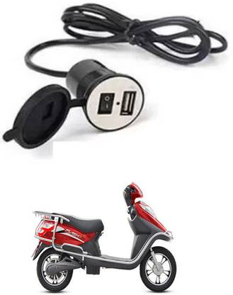 Naveeneha Bike USB charger Shocket Power V5 Q@110 12 A Bike Mobile Charger