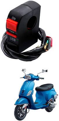 Genipap Bike Handle Bar Universal Switch With USB GG-263 2 A Bike Mobile Charger