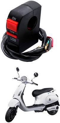 Enfield Works Bike Handle Bar Universal Switch With USB EW-599 2 A Bike Mobile Charger