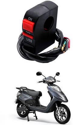 Enfield Works Bike Handle Bar Universal Switch With USB EW-549 2 A Bike Mobile Charger