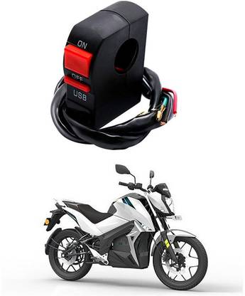 Enfield Works Bike Handle Bar Universal Switch With USB EW-8 2 A Bike Mobile Charger