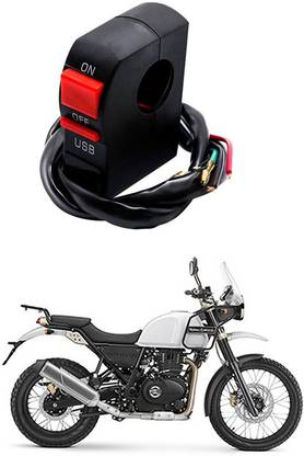 Genipap Bike Handle Bar Universal Switch With USB GG-282 2 A Bike Mobile Charger