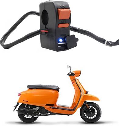 Enfield Works Bike Handle Bar Universal Switch With USB EW-663 2 A Bike Mobile Charger