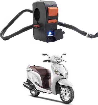 Enfield Works Bike Handle Bar Universal Switch With USB EW-729 2 A Bike Mobile Charger