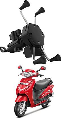 Enfield Works X-Grip Mobile Holder With USB Charger For Bike EW-1113 Bike Mobile Holder